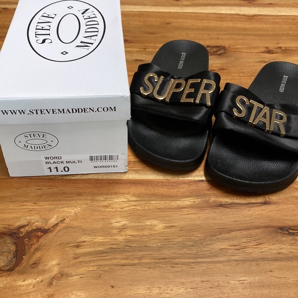 Steve Madden size 11 “super star” sandals - Picture 5 of 5
